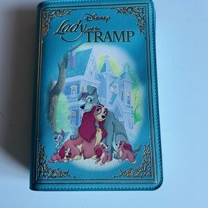 Loungefly Disney Lady and the Tramp Teal Crossbody Bag